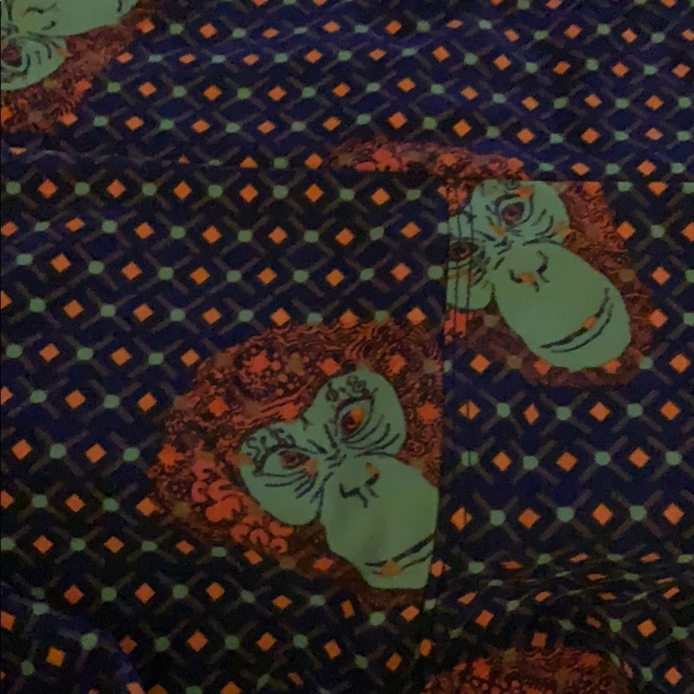 Lularoe  monkey tc leggings hard to find